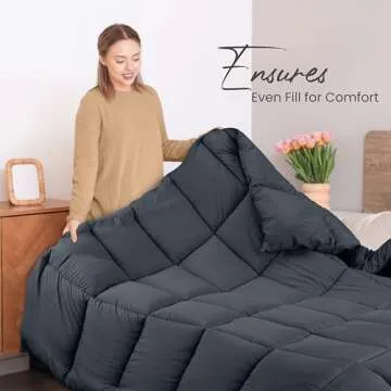 Luxurious Utopia Bedding Queen Comforter for All Seasons