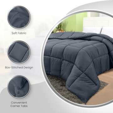 Luxurious Utopia Bedding Queen Comforter for All Seasons