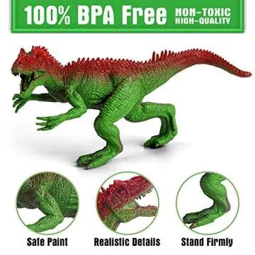 Exciting Dinosaur Toys for 3-6 Years Kids - Realistic Figures & Playmat!