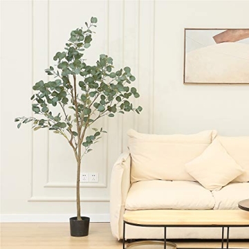 Gorgeous 71 Inch DIIGER Eucalyptus Tree for Home Decor