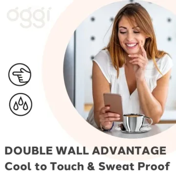 Elegant 12oz Insulated Stainless Steel Coffee Cup Set