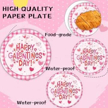 Ertyjikg Galentine's Day Supplies for 20 Guests