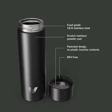 Ever Vessel Mini Stainless Steel Water Bottle 14oz