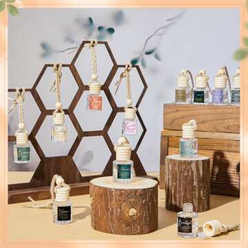 Funnymoom 36 Pack Christian Car Diffusers for Gifts