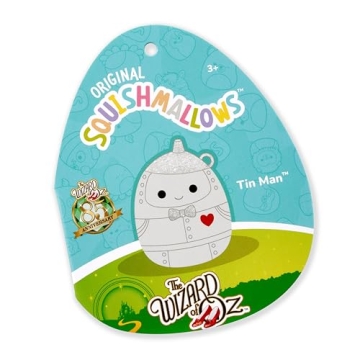 Squishmallows Original “The Wizard of Oz” 10-Inch The Tin Man Plush - Ultrasoft Official Jazwares Plush (Medium-Sized)