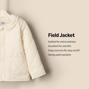 Stylish Baby Girls' Midweight Field Jacket by Sofia Grainge
