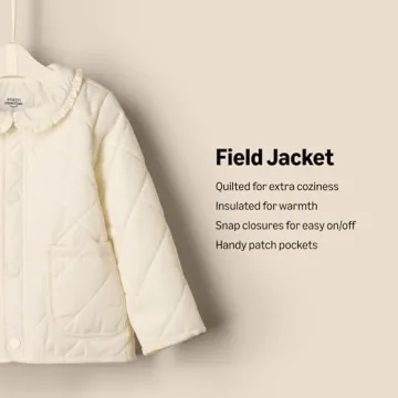 Stylish Baby Girls' Midweight Field Jacket by Sofia Grainge