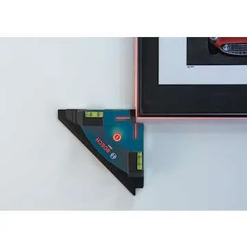 BOSCH GTL2 Laser Level Square, Includes Adhesive Mounting Strips