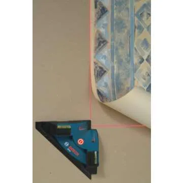 BOSCH GTL2 Laser Level Square, Includes Adhesive Mounting Strips