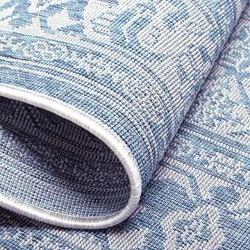 Nicole Miller Outdoor Rug - Transitional Medallion Design