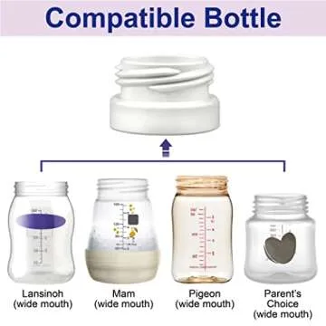 Maymom Bottle Thread Changer for Spectra Pumps and Bottles