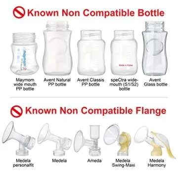 Maymom Bottle Thread Changer for Spectra Pumps and Bottles