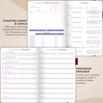 Clever Fox Fitness & Food Journal for All