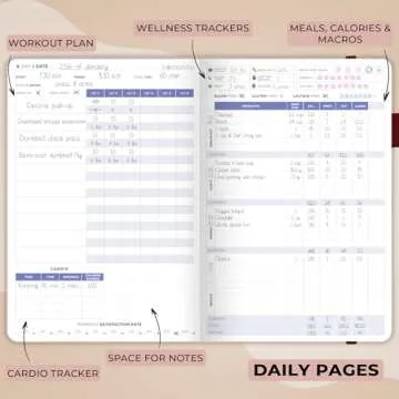 Clever Fox Fitness & Food Journal for All