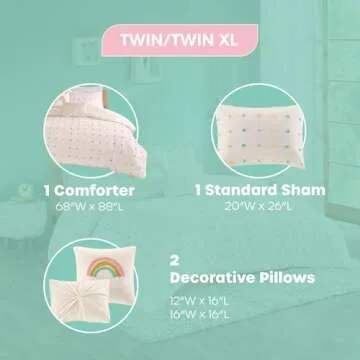 Urban Habitat Kids Cotton Comforter Set for Twin Beds