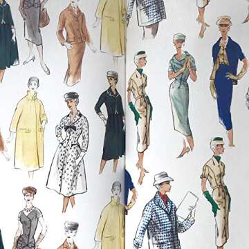 1950s Fashion: Gift & Creative Paper Book Vol.94 (Multilingual Edition) (English, French, Italian and German Edition)