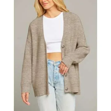 Shop MEROKEETY Women’s Cardigan Sweater for Fall 2024