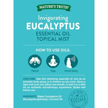 Nature's Truth Eucalyptus Mist Spray for Home Refreshment