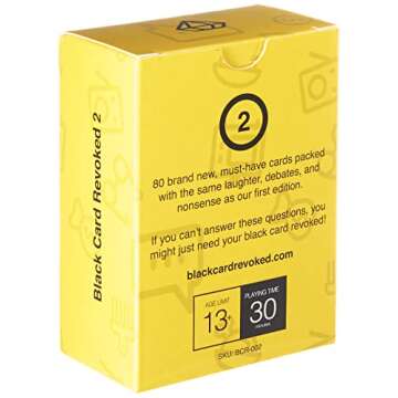 Black Card Revoked: Second Edition - Experience the Spice of Black Culture Trivia Game!