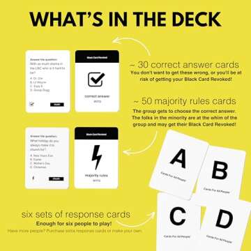 Black Card Revoked: Second Edition - Fun Cultural Trivia Game
