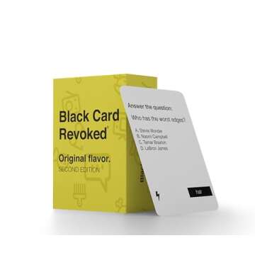 Black Card Revoked: Second Edition - Fun Cultural Trivia Game