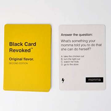 Black Card Revoked: Second Edition - Fun Cultural Trivia Game