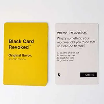 Black Card Revoked: Second Edition - Fun Cultural Trivia Game