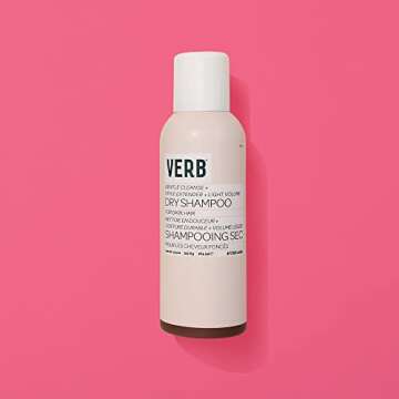 verb Dry Shampoo Dark - Gentle Cleanse + Style Extender + Light Volume 4.5oz