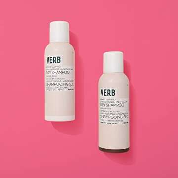 verb Dry Shampoo Dark - Gentle Cleanse + Style Extender + Light Volume 4.5oz