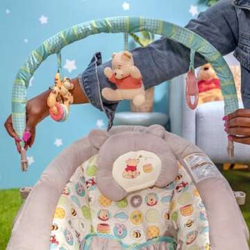 Winnie The Pooh Baby Bouncer with Music & Vibration