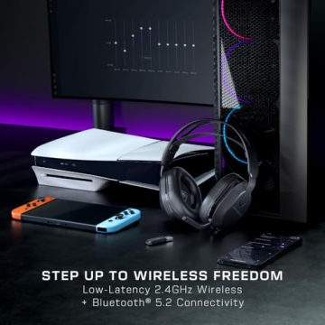 Experience Epic Gaming with Turtle Beach Stealth 500 Wireless Amplified Gaming Headset - 40-Hr Batte...