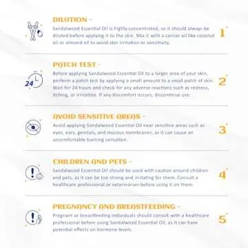 Pure HIQILI Sandalwood Essential Oil for Therapeutic Use