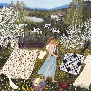 New York Puzzle Company - Loré Pemberton Buttercup Jigsaw Puzzle with 500 Unique Pieces