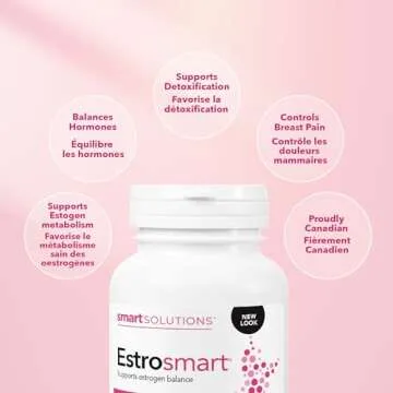 Smart Solutions Estrosmart, 120 CT – Hormonal Balance Supplement