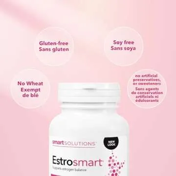 Smart Solutions Estrosmart, 120 CT – Hormonal Balance Supplement