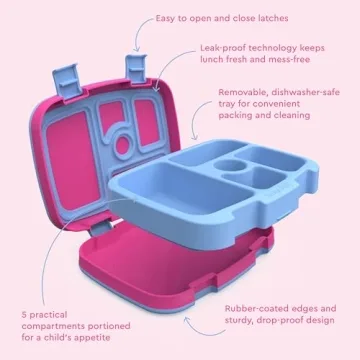 Bentgo Kids Prints Leak-Proof Lunch Box for Ages 3-7