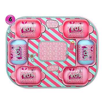 LOL Surprise Bundle Includes (1) Limited Edition Bigger Surprise + (1) Glitter Glam Doll + L.O.L. Sticker Sheet with Compatible Toy Storage Bag!