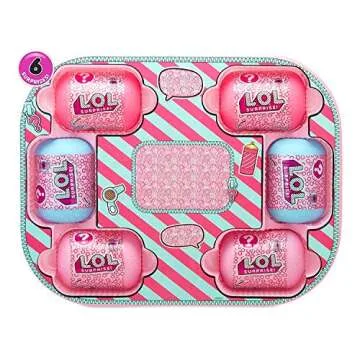 LOL Surprise Bundle Includes (1) Limited Edition Bigger Surprise + (1) Glitter Glam Doll + L.O.L. Sticker Sheet with Compatible Toy Storage Bag!