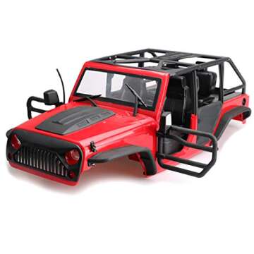 LCX Racing RC Car Accessories ABS Hard Body 313mm Wheelbase Upgrades Parts Accessories for 1/10th RC...