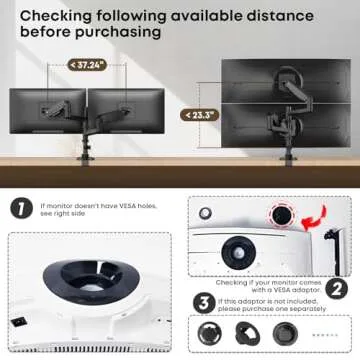 PUTORSEN Monitor Stand Desk Mount