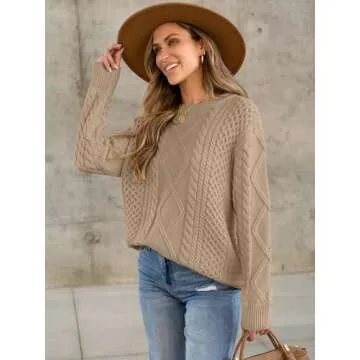 Shop ANRABESS Oversized Crewneck Sweater for Women