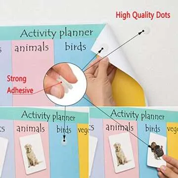 La Croqueta Self Adhesive Dots for Crafts and School