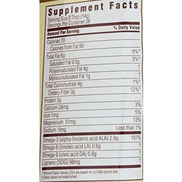 Spectrum Essentials Organic Ground Flaxseed, 14 Ounce (Pack of 4)