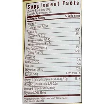 Spectrum Essentials Organic Ground Flaxseed, 14 Ounce (Pack of 4)