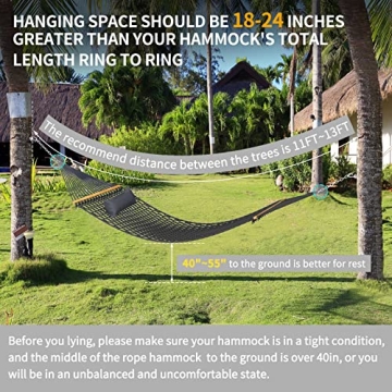 Comfortable TONAHUTU Hammock for Two - Outdoor Relaxation