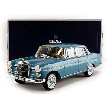 Norev 1966 Mercedes Benz 200 1/18 Diecast Model Car 183577