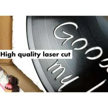 Chic 12 Inch Vinyl Record Hairdresser Wall Clock