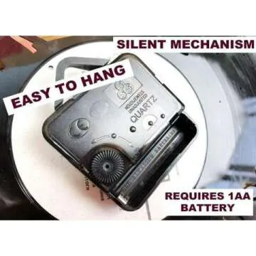 Chic 12 Inch Vinyl Record Hairdresser Wall Clock