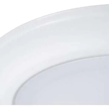 Westinghouse 6323300 LED Indoor/Outdoor Dimmable Surface Mount Wet Location, White Finish with Frosted Lens