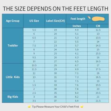 Apawwa Boys Girls Sneakers – Lightweight Slip-On Running Shoes